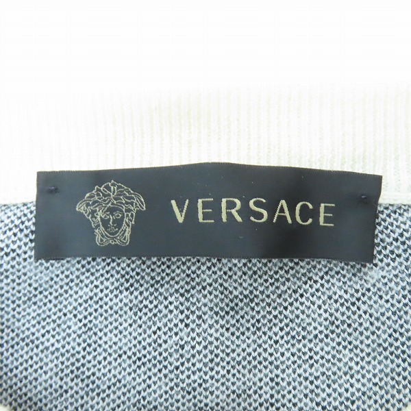 実際に弊社で買取させて頂いた【JPタグ】VERSACE/ヴェルサーチ knit Sweater メデューサ ニット セーター A81446/46の画像 2枚目