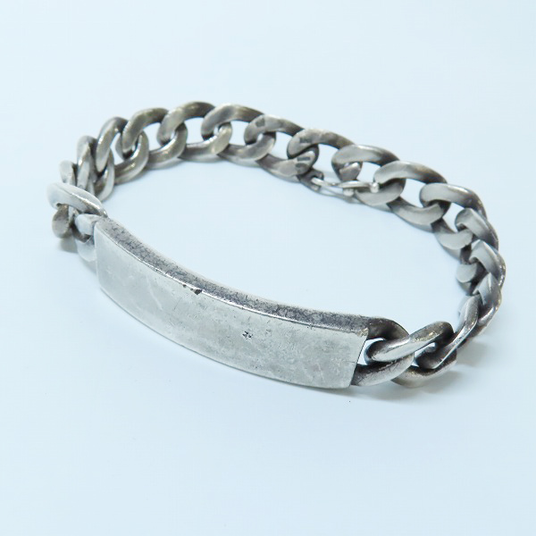 実際に弊社で買取させて頂いたMartin Margiela/マルタンマルジェラ IDブレスレット シルバー SI8UY0004