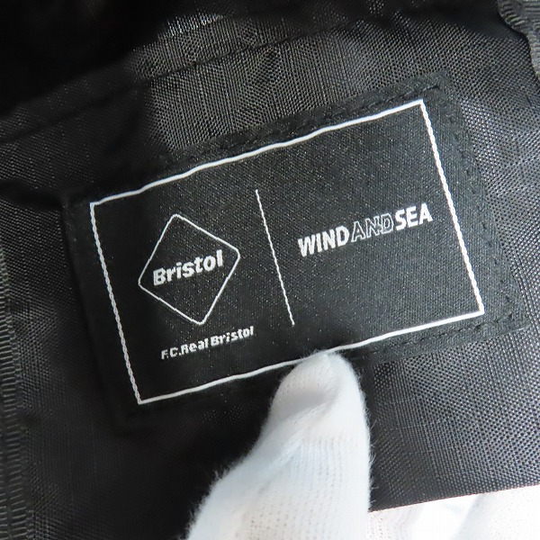 実際に弊社で買取させて頂いた【未使用】F.C.Real Bristol×WIND AND SEA/FCレアルブリストル×ウィンダンシー メッシュトートバッグ FCRB-230142の画像 5枚目