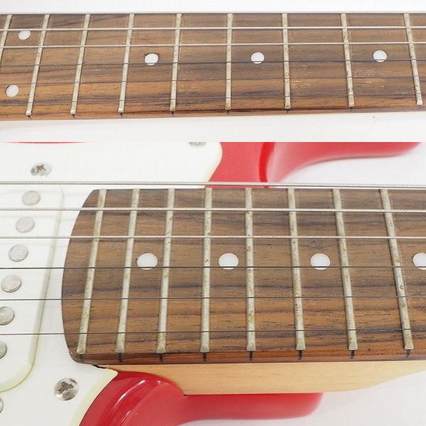 実際に弊社で買取させて頂いた★Laid Back/レイドバック PMK2 ミニエレキギター ストラトキャスターType ギグケース付の画像 3枚目