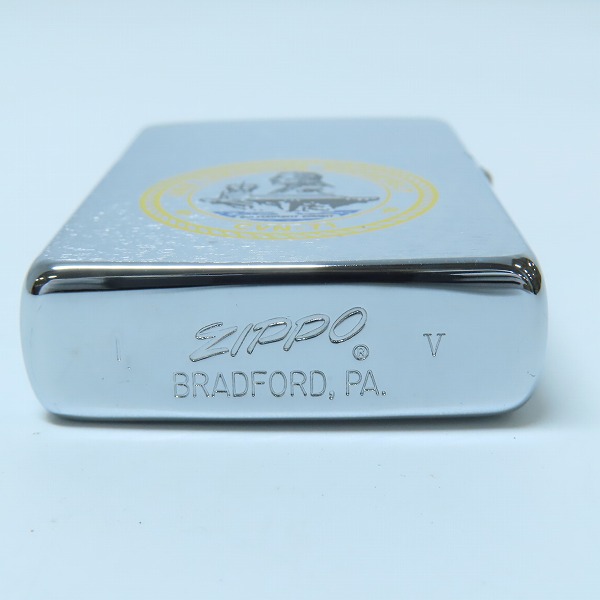 実際に弊社で買取させて頂いたZIPPO/ジッポー アメリカ海軍 CVN-71 U.S.S THEODORE ROOSEVELT/セオドア ルーズベルト 1989年製の画像 3枚目
