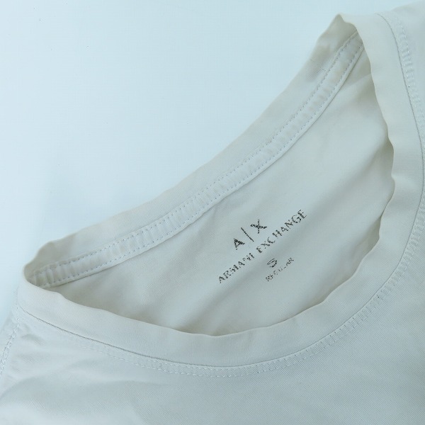 実際に弊社で買取させて頂いたARMANI EXCHANGE/アルマーニエクスチェンジ 半袖Tシャツ Sの画像 5枚目