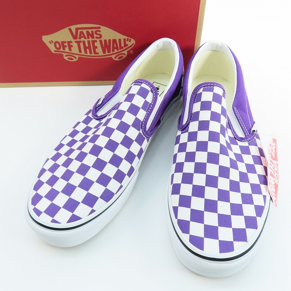実際に弊社で買取させて頂いた【未使用】VANS/バンズ CLASSIC SLIP-ON /クラシックスリッポン VN0A5JMHBEK/30