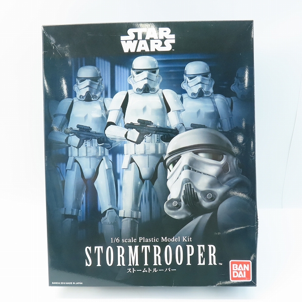 実際に弊社で買取させて頂いた【未組立】BANDAI/バンダイ STAR WARS/スターウォーズ 1/6スケール STORMTROOPER/ストームトルーパー プラモデル
