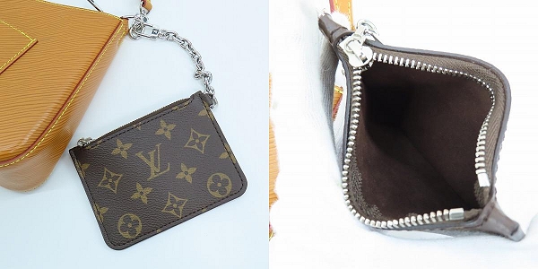 実際に弊社で買取させて頂いたLOUIS VUITTON/ルイヴィトン 2way エピ マレル ゴールドミエル ショルダーバッグ M80794の画像 8枚目