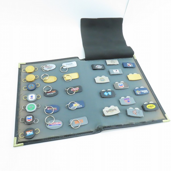 実際に弊社で買取させて頂いた【おまとめ品】ZIPPO/ジッポー セールスマンキット ゴルフマーカー/キーホルダー コレクションケース付き