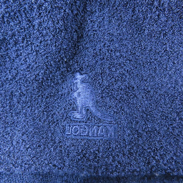 実際に弊社で買取させて頂いたKANGOL ×BEAMS/カンゴール × ビームス Bermuda Galaxy/ハンチングキャップ  ネイビー K3379SM/Lの画像 8枚目