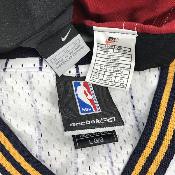 実際に弊社で買取させて頂いた【おまとめ】NIKE/ナイキ JORDAN /ジョーダン Reebok/リーボック NBA バスケ プリント ユニフォーム キャップ 他の画像 1枚目