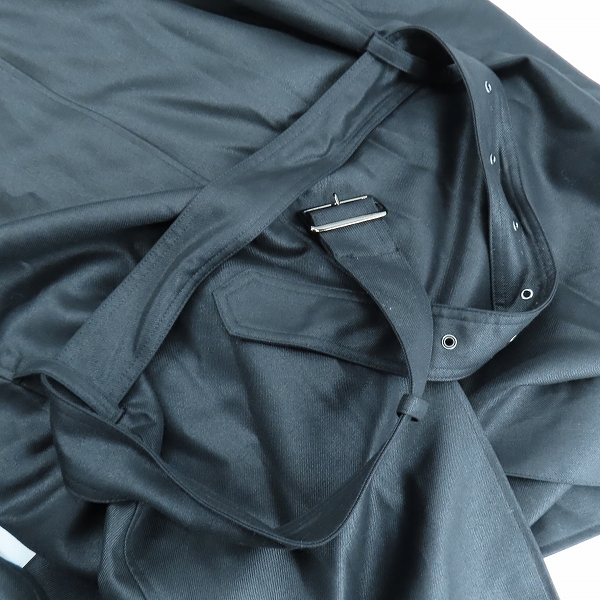 実際に弊社で買取させて頂いたRoen/ロエン×semantic design/セマンティックデザイン ウール混 ロングコート/Mの画像 5枚目