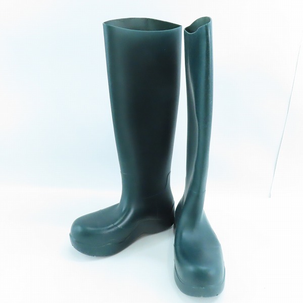 実際に弊社で買取させて頂いたBOTTEGA VENETA/ボッテガヴェネタ パドル ロングブーツ ダークグリーン/41