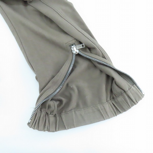 実際に弊社で買取させて頂いたRick Owens/リックオウエンス TECUATL TRACK PANTトラックパンツ RU02C7370-BA/46の画像 7枚目