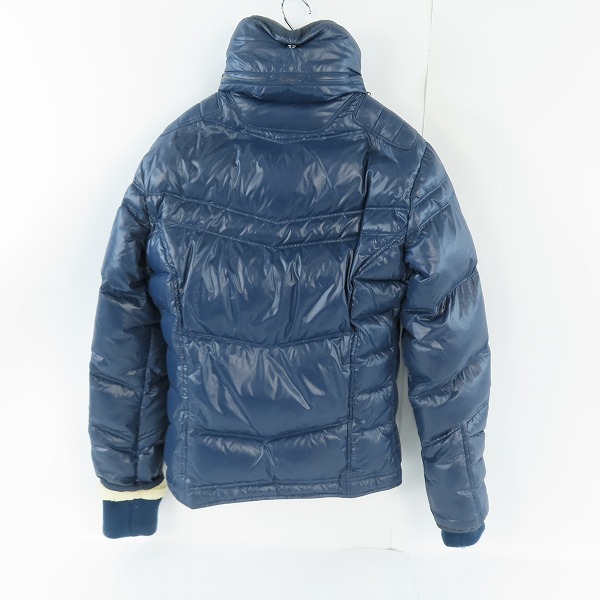 実際に弊社で買取させて頂いた【JPタグ】DIESEL/ディーゼル 袖リブ フード付き ダウンジャケット/Mの画像 1枚目