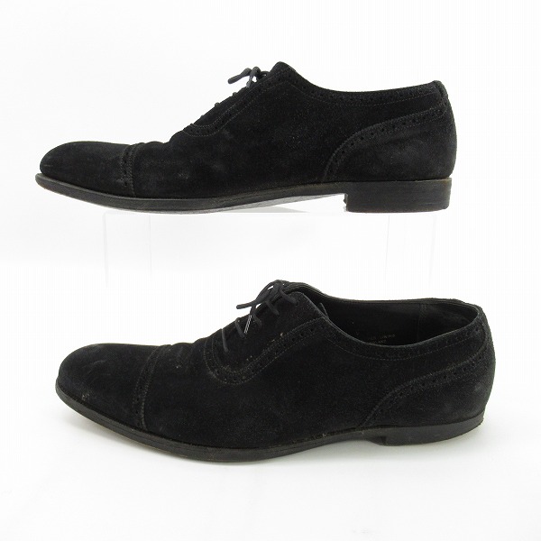 実際に弊社で買取させて頂いたCROCKETT & JONES/クロケット＆ジョーンズ スエード レザー シューズ S110-22X/9Dの画像 3枚目