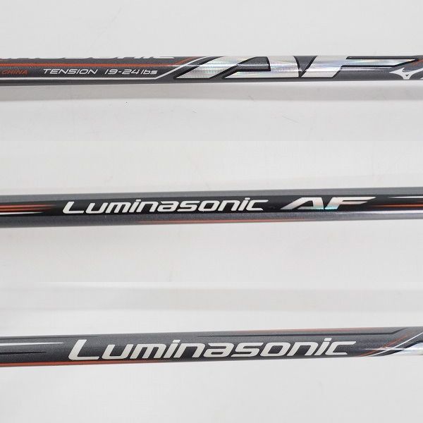 実際に弊社で買取させて頂いたMIZUNO/ミズノ Luminasonic AF/ルミナソニック AF バドミントンラケットの画像 2枚目