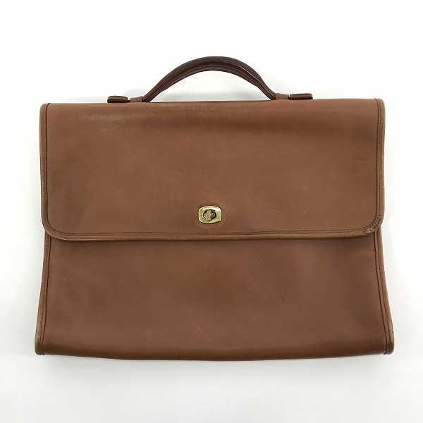実際に弊社で買取させて頂いたCOACH/コーチ オールドコーチ ヴィンテージ レザー ビジネスバッグ C7C-5255