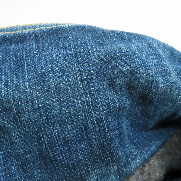 実際に弊社で買取させて頂いたglamb/グラム デニムジャケット/裏地ブランケット/2の画像 5枚目