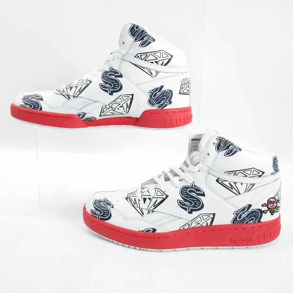 実際に弊社で買取させて頂いた【未使用】BBC×Reebok/リーボック BB4600 "Ice Cream" スニーカー FW7501/27.5の画像 3枚目