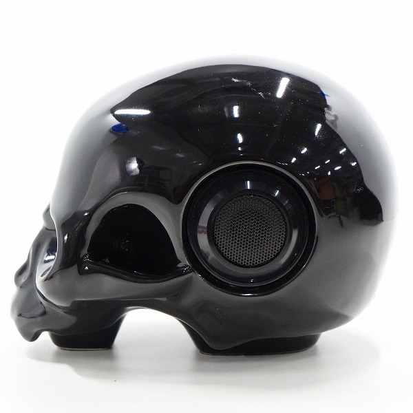 実際に弊社で買取させて頂いたROEN/ロエン スカルヘッドスピーカー ドクロ スピーカー ブラック 動作確認済みの画像 3枚目