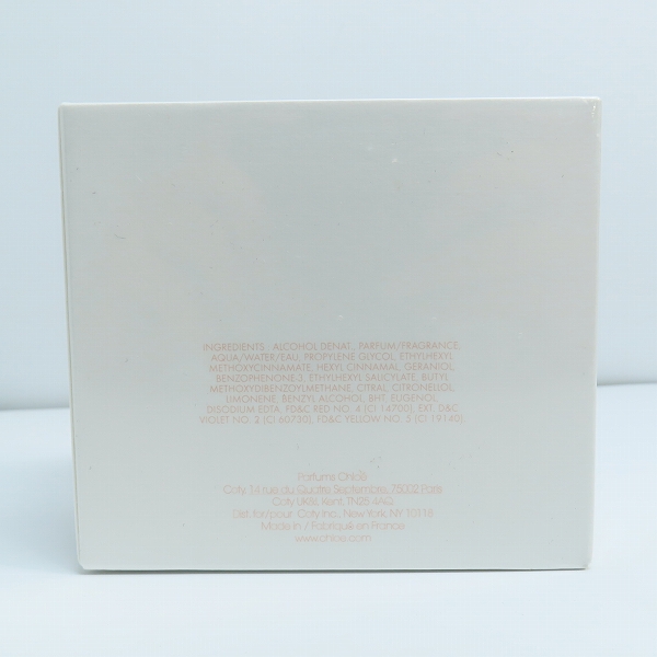 実際に弊社で買取させて頂いた【未開封】Chloe/クロエ ロー オードトワレ 30mlの画像 1枚目
