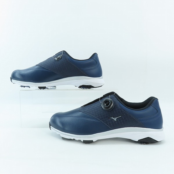 実際に弊社で買取させて頂いたMIZUNO/ミズノ WIDE STYLE 003 Boa/ワイドスタイル  ボア ゴルフシューズ 51GQ204014/26.5の画像 3枚目
