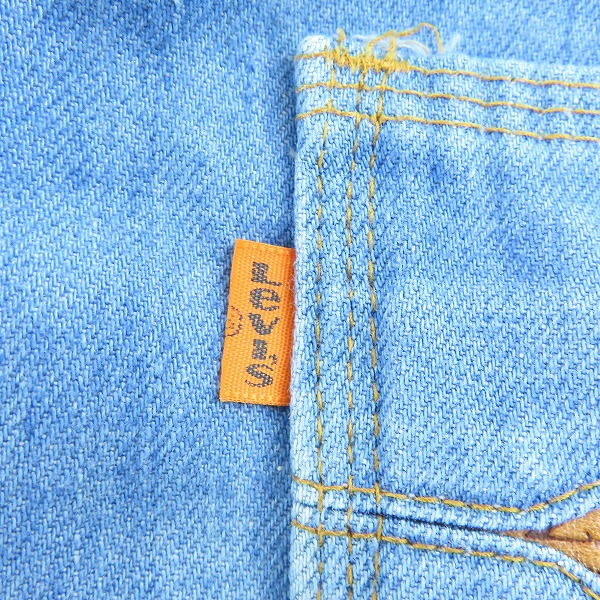 実際に弊社で買取させて頂いたLevi’s/リーバイス オレンジタブ/ヴィンテージ/ビンテージ ブーツカット デニムパンツ 22125 5015/W30/L32の画像 6枚目
