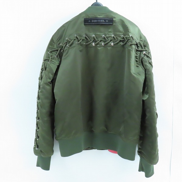 実際に弊社で買取させて頂いたDIESEL/ディーゼル MA-1/フライトジャケット/Mの画像 1枚目