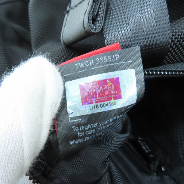 実際に弊社で買取させて頂いたManhattan Portage BLACK LABEL/マンハッタンポーテージ ブラックレーベル PROSPECT ロールトップバックパックの画像 5枚目