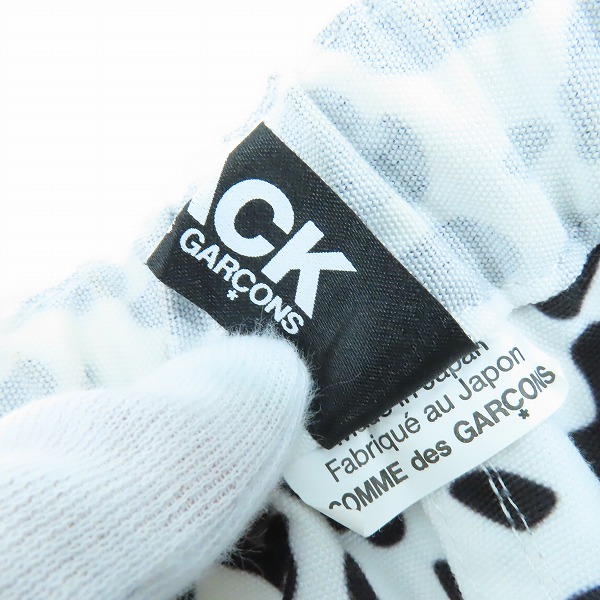 実際に弊社で買取させて頂いたBLACK COMME des GARCONS/ブラック コムデギャルソン レオパード サルエル パンツ 1G-P010/AD2020/M の画像 5枚目