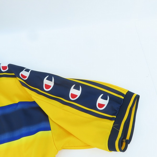 実際に弊社で買取させて頂いたchampion/チャンピオン パルマ・カルチョ1913 半袖ユニフォーム/Mの画像 5枚目