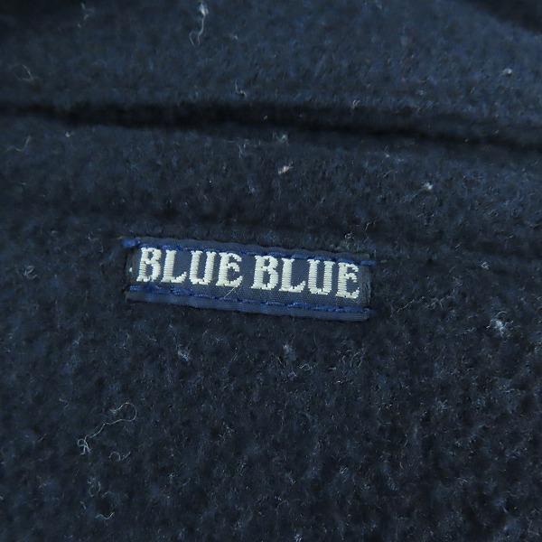 実際に弊社で買取させて頂いたBLUE BLUE/ブルーブルー ジップアップ ジャケット ネイビー /Sの画像 5枚目