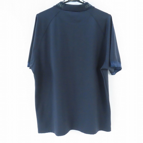 実際に弊社で買取させて頂いた【未使用】BRIEFING/ブリーフィング ゴルフウェア CE MENS LOGO RIB HIGH NECK RELAXED FIT シャツ ネイビー BRG241M19 Lの画像 1枚目