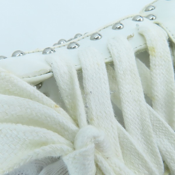 実際に弊社で買取させて頂いたGIVENCHY/ジバンシィ TYSON LOW タイソン ロー スタッズスニーカー/42の画像 9枚目