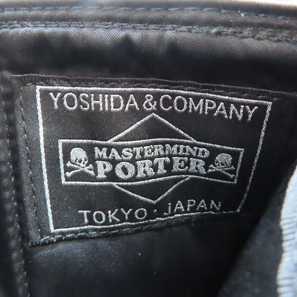 実際に弊社で買取させて頂いたPORTER×mastermind JAPAN/ポーター×マスターマインドジャパン 財布 ウォレットの画像 8枚目