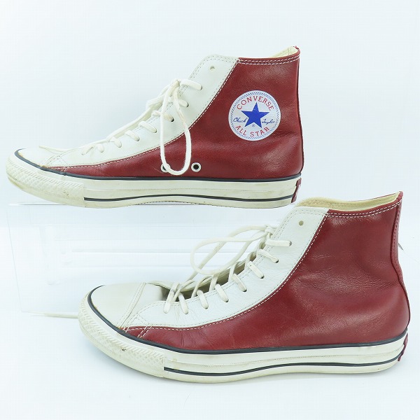 実際に弊社で買取させて頂いたCONVERSE/コンバース あしたのジョー限定コラボハイカットスニーカー 1S981/27の画像 3枚目