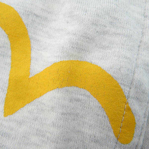 実際に弊社で買取させて頂いたEVISU/エヴィス カモメポケットTシャツ/38の画像 7枚目