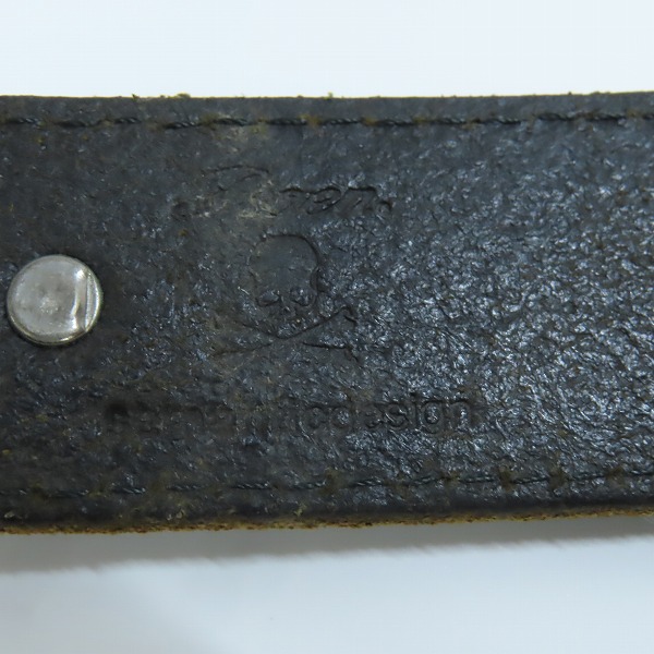 実際に弊社で買取させて頂いたRoen/ロエン スカル レザーベルトの画像 5枚目