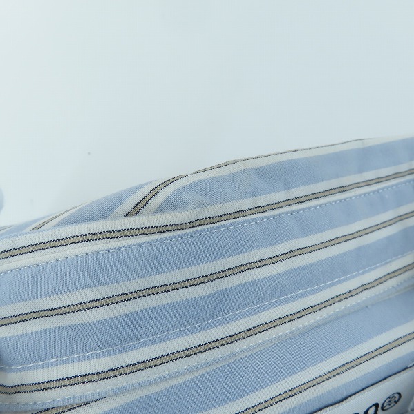 実際に弊社で買取させて頂いたEvisen skateboards/エビセンスケートボード ストライプ 半袖シャツ/Lの画像 4枚目