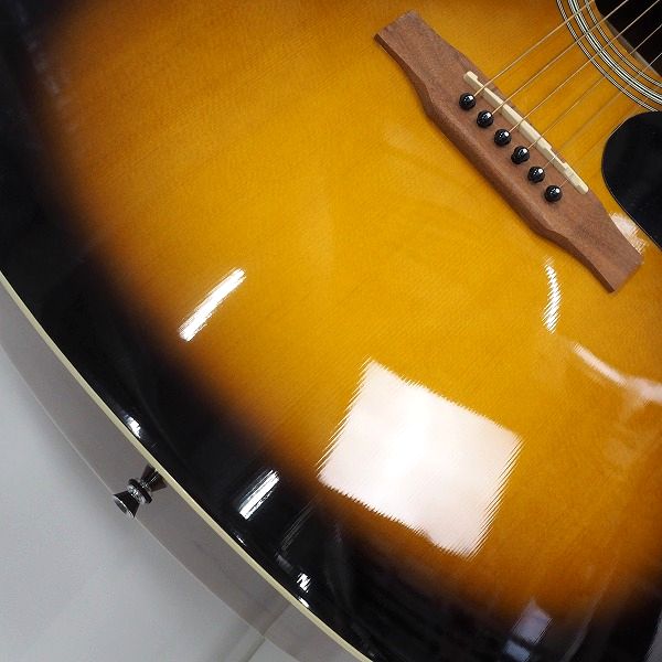 実際に弊社で買取させて頂いた★Epiphone/エピフォン DR-100VS アコースティックギター/アコギ ソフトケース付の画像 6枚目