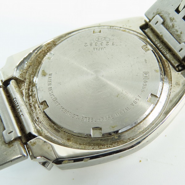 実際に弊社で買取させて頂いたSEIKO/セイコー ALBA/アルバ 腕時計 V657-6060【動作未確認】の画像 4枚目