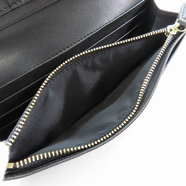 実際に弊社で買取させて頂いたPaul Smith/ポールスミス マーケトリーストライプラビット 二つ折り 長財布/ウォレットの画像 4枚目