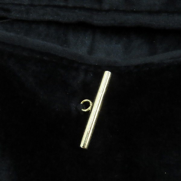 実際に弊社で買取させて頂いたglamb/グラム 羊革レザー ベロア切り替えジャケット/1　の画像 5枚目