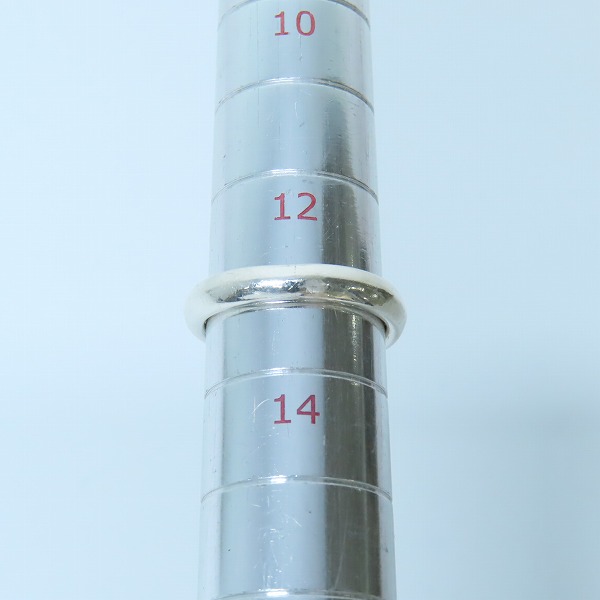 実際に弊社で買取させて頂いた【ギャラ付】LONE ONES/ロンワンズ MINI SILK RING/ミニ シルクリング シルバー 13号の画像 7枚目