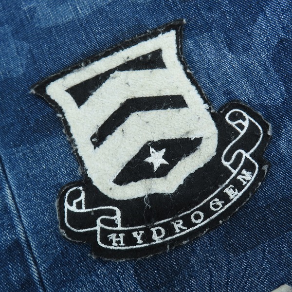 実際に弊社で買取させて頂いたHYDROGEN/ハイドロゲン ロゴワッペン デニムパンツ/31の画像 9枚目