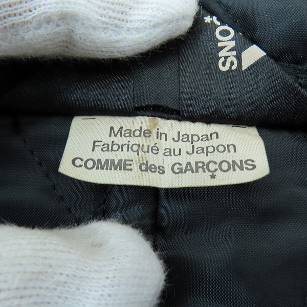 実際に弊社で買取させて頂いたBLACK COMME des GARCONS/ブラックコムデギャルソン 切替 3B テーラードジャケット 1B-J013/Mの画像 3枚目