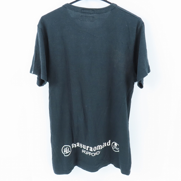 実際に弊社で買取させて頂いたmastermind×masurao ROPPONGI/マスタードマインド 半袖Tシャツ 13SS-006-R/Lの画像 1枚目
