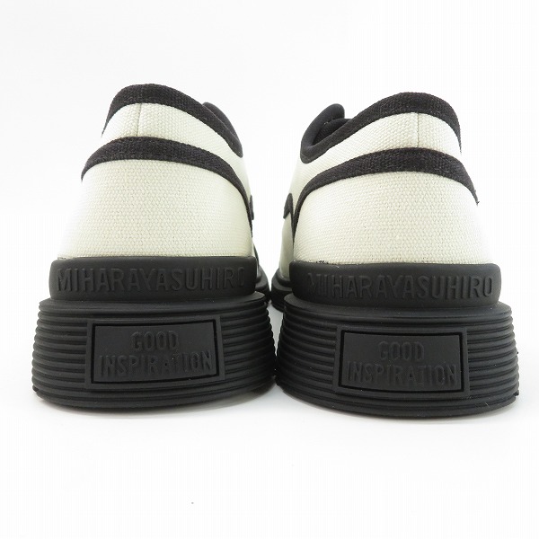 実際に弊社で買取させて頂いた【未使用】MIHARAYASUHIRO×GU/ミハラヤスヒロ×ジーユー オリジナルソールダービーシューズMY 333538/26の画像 1枚目