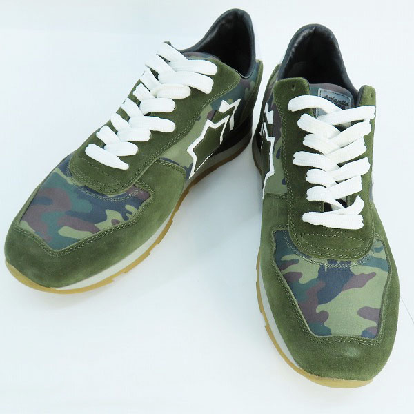実際に弊社で買取させて頂いたAtlantic STARS/アトランティックスターズ ANTARES EVO/アンタレス エヴォFMFB BT10 カモフラ/迷彩柄 スニーカー 45