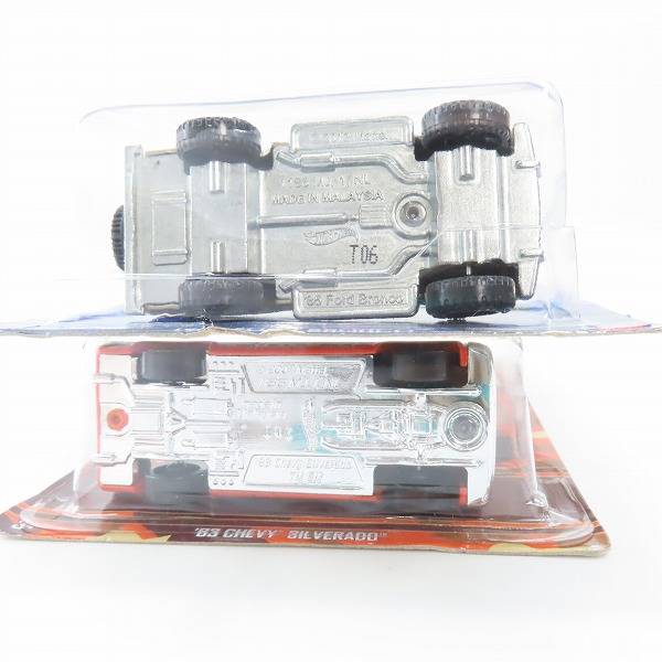 実際に弊社で買取させて頂いた【未開封】Hot Wheels/ホットウィール Gulf/NISSAN LAUREL 2000 SGX/83 CHEVY SILVERADO/1985 FORD BRONCO 他 4点セットの画像 7枚目