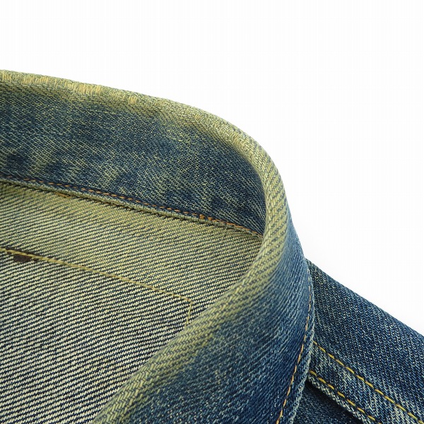 実際に弊社で買取させて頂いたEVISU/エヴィス 1st Type デニムジャケットの画像 5枚目