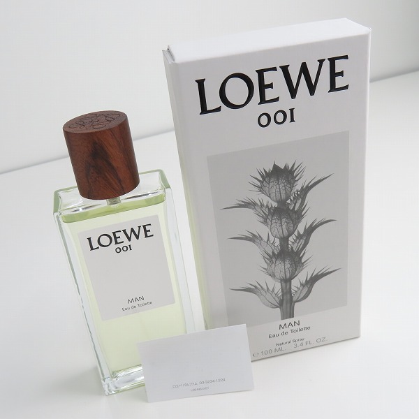 実際に弊社で買取させて頂いたLOEWE/ロエベ 001 マン オードトワレ/香水 100mlの画像 8枚目